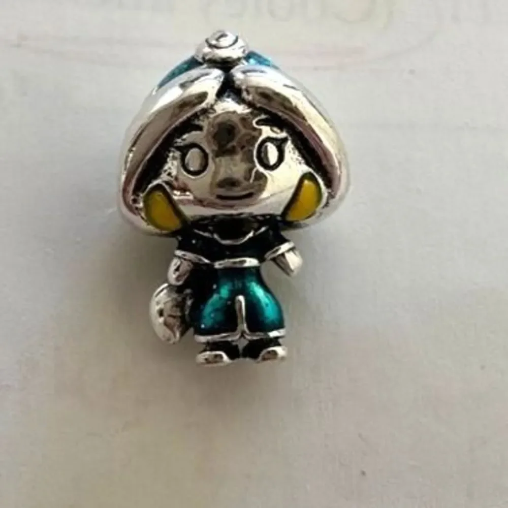 NWOT Jasmine Princess Disney x Pandora FIT Silver Charm